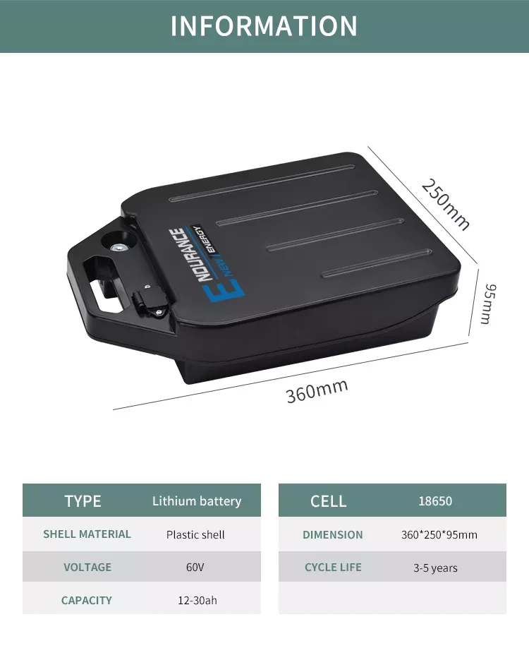 60 Volt Lithium Battery For Scooter